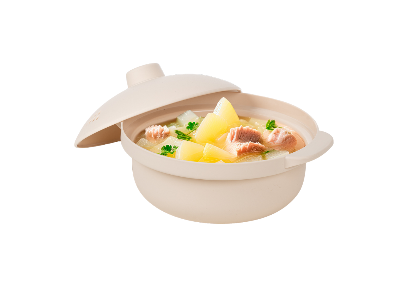 Thố cơm trung nhật Việt Nhật 6419 – Âu đựng đa năng, có nắp và tay cầm tiện lợi.